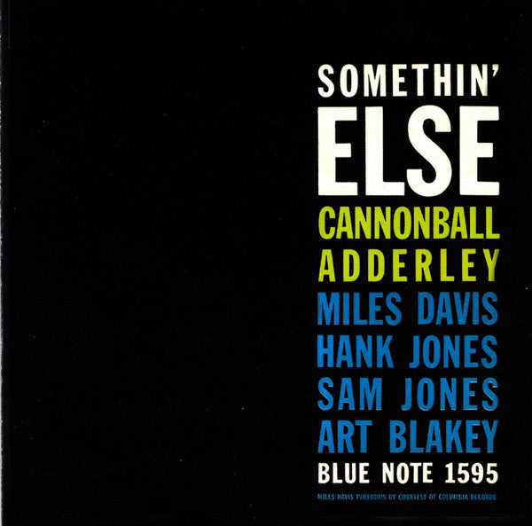 CD Cannonball Adderley – Somethin' Else