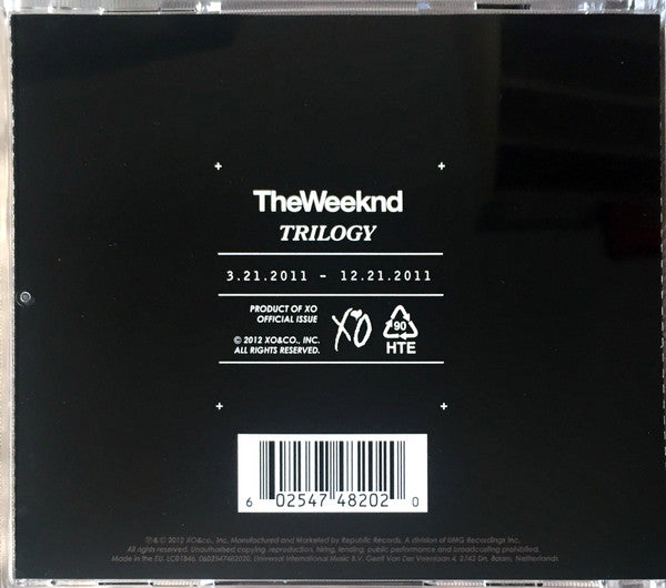 CD The Weeknd - Echoes Of Silence