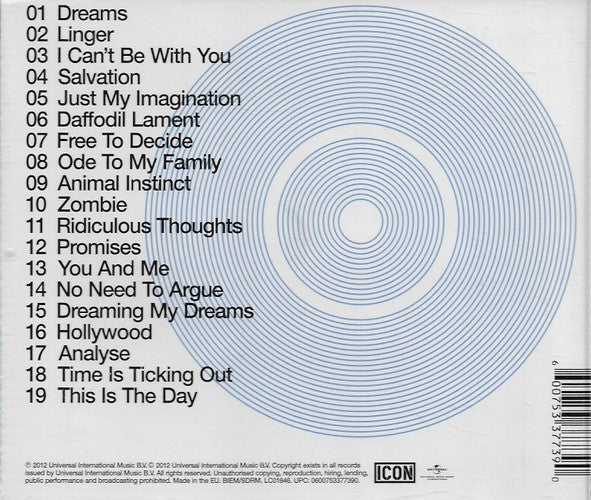 CD The Cranberries – Icon