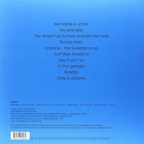 LP Weezer – Weezer (Blue Album)