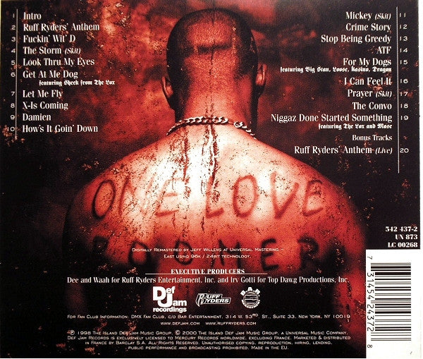 CD DMX – It's Dark And Hell Is Hot