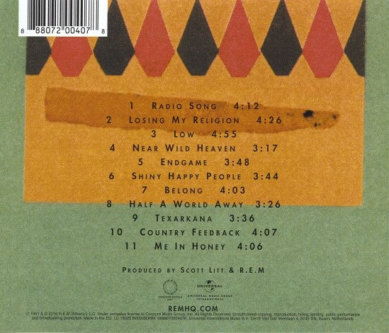 CD R.E.M. – Out Of Time