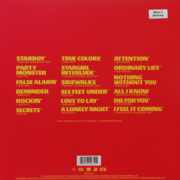 LPX2 The Weeknd - Starboy