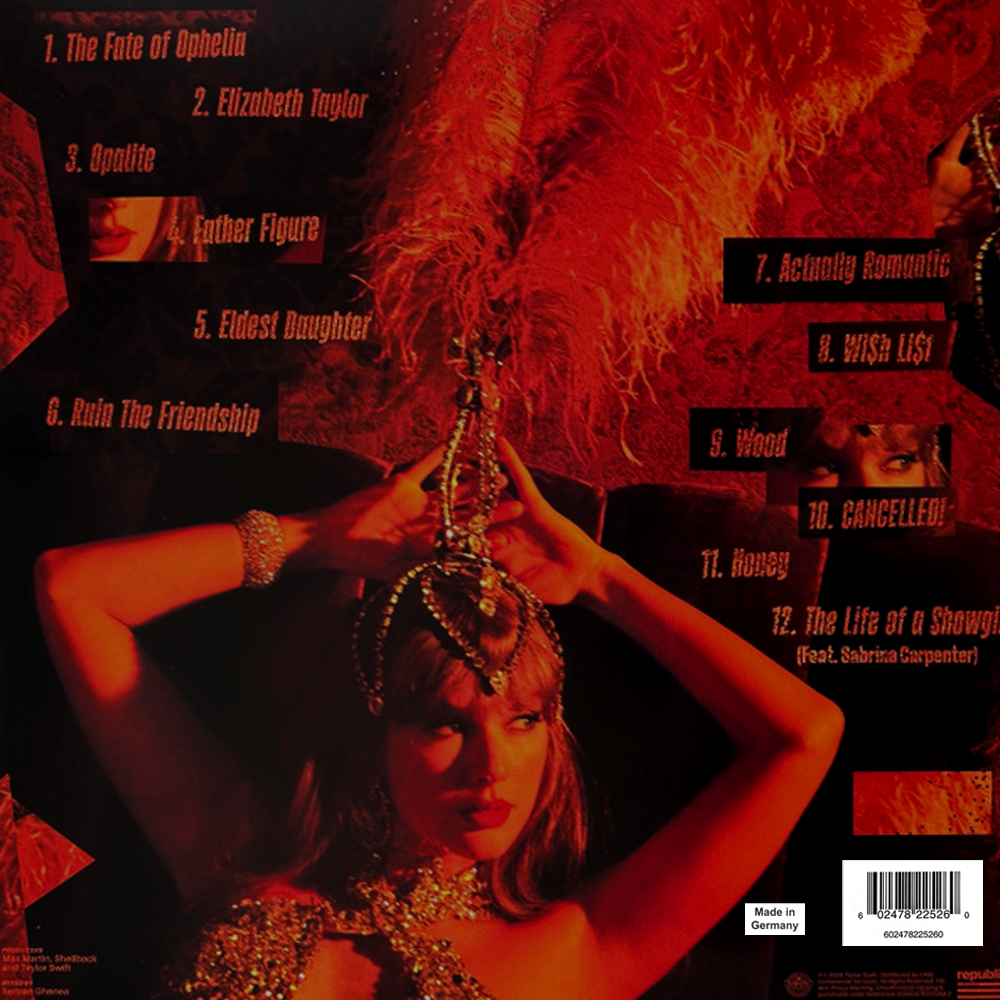 LP Taylor Swift – The Life Of A Showgirl