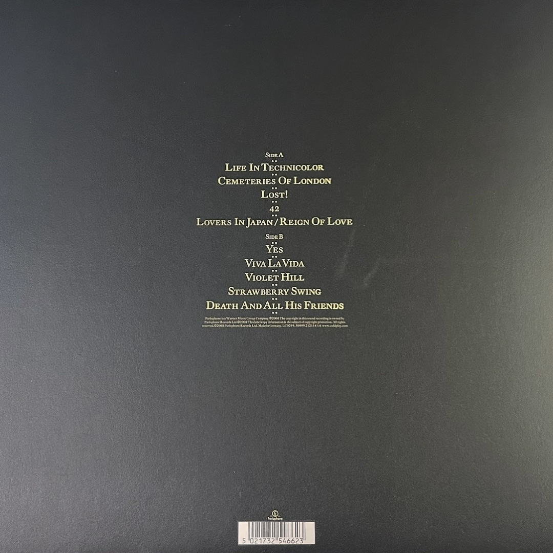 LP Coldplay – Viva La Vida Or Death And All His Friends