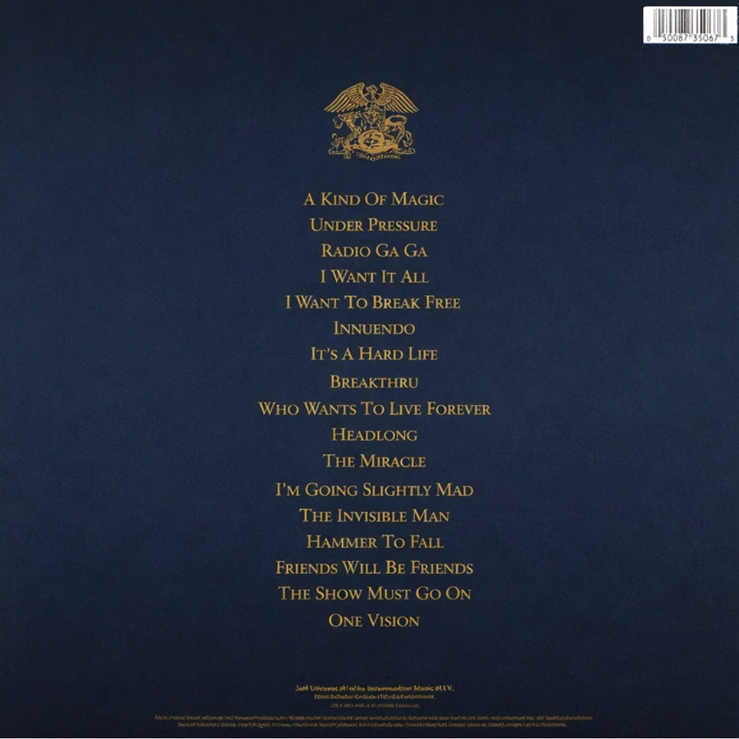 LPX2 Queen – Greatest Hits II
