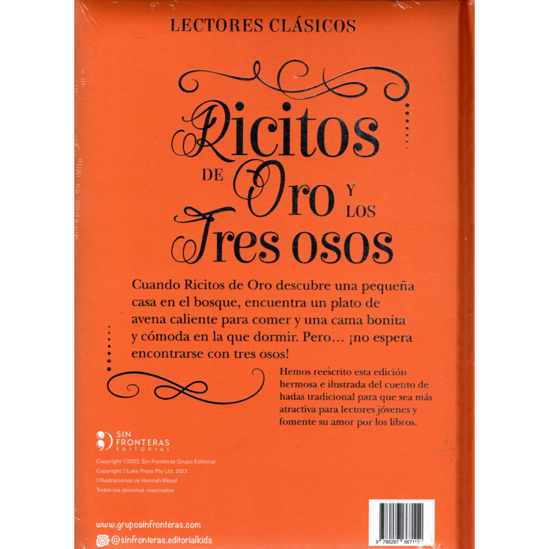 Libro Ricitos De Oro Y Los Tres Osos