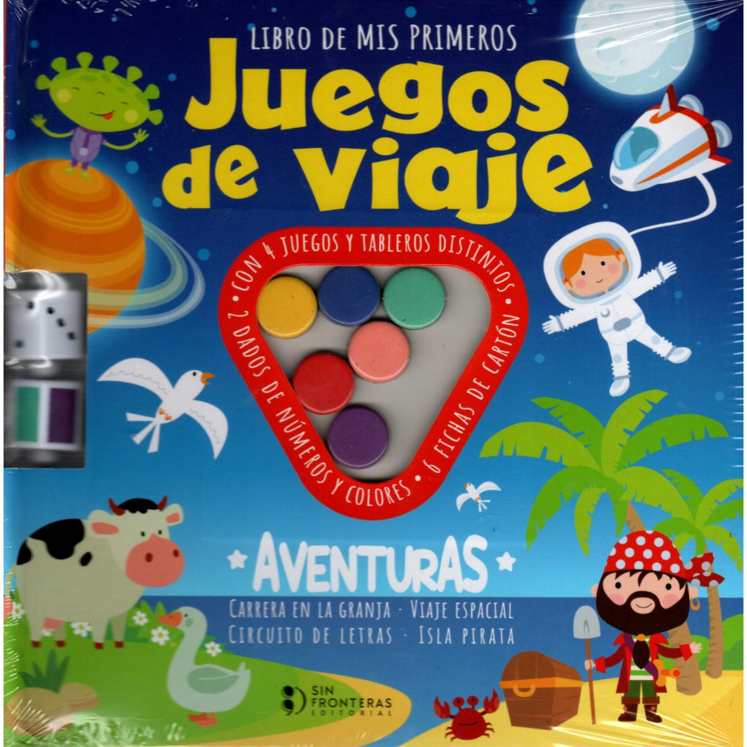 Libro Mis Primeros Juegos de Viaje Aventuras