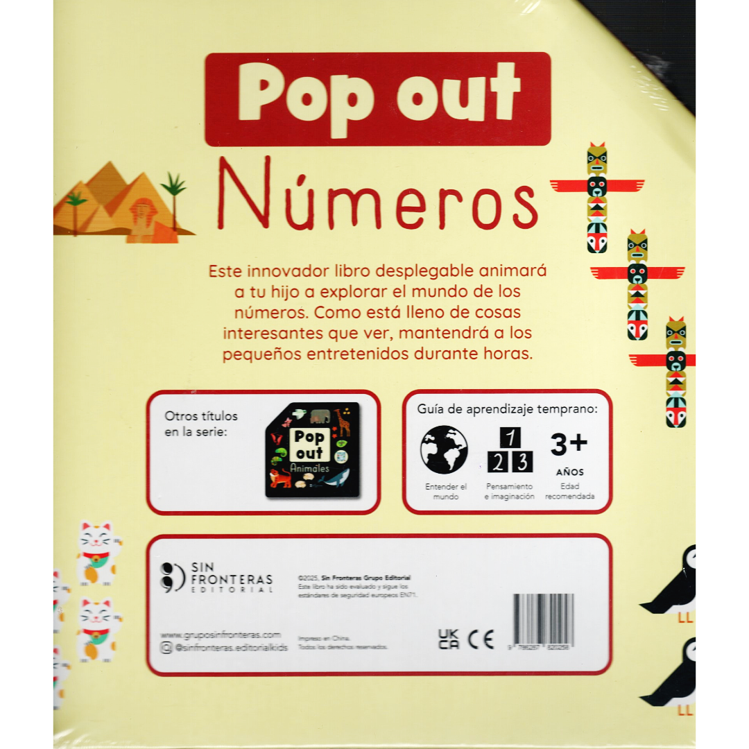Libro Pop out números