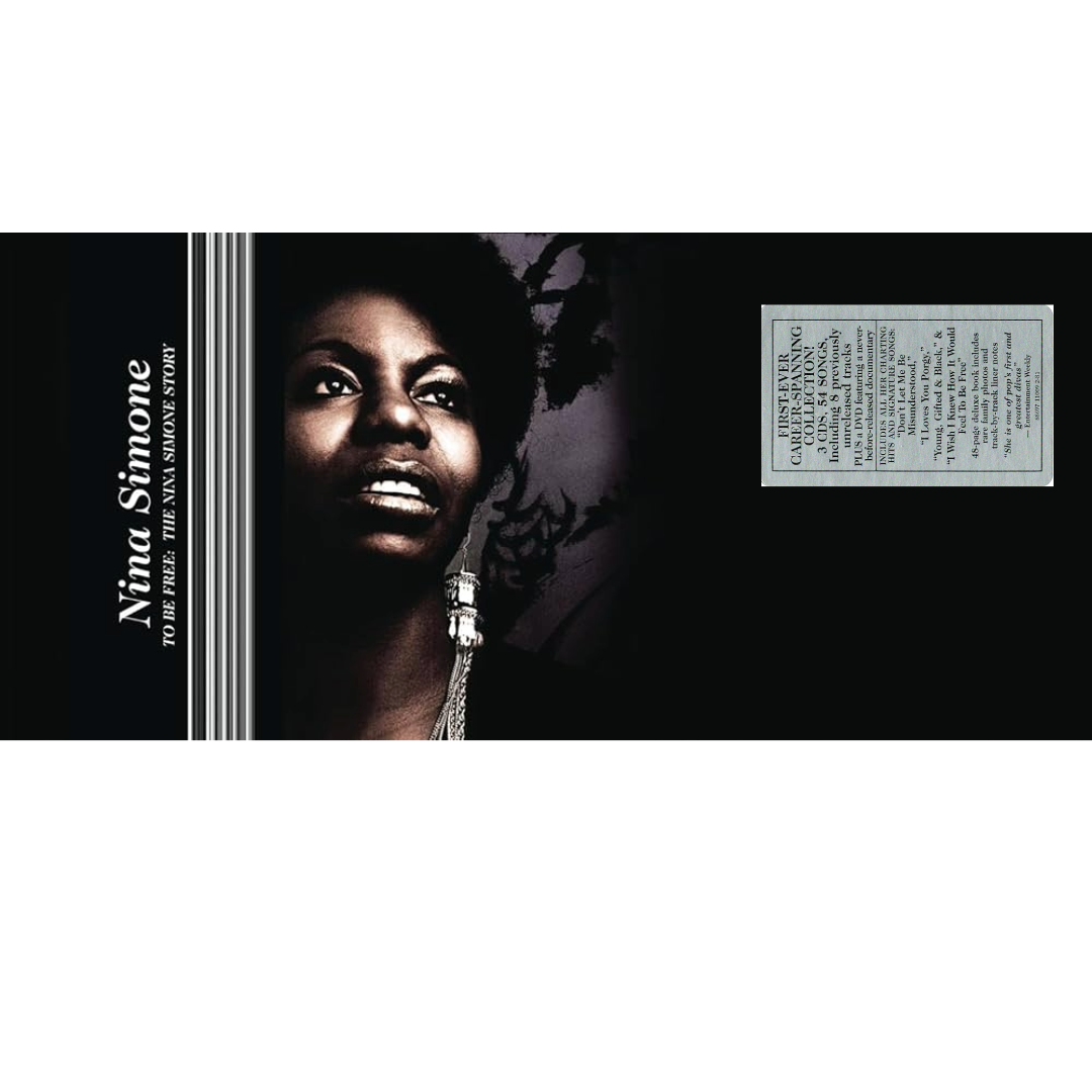 CD + DVD Nina Simone – To Be Free: The Nina Simone Story