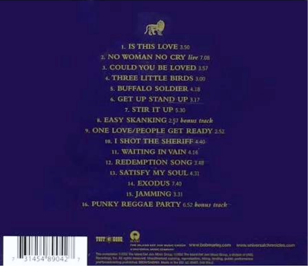 CD Bob Marley & The Wailers - Legend