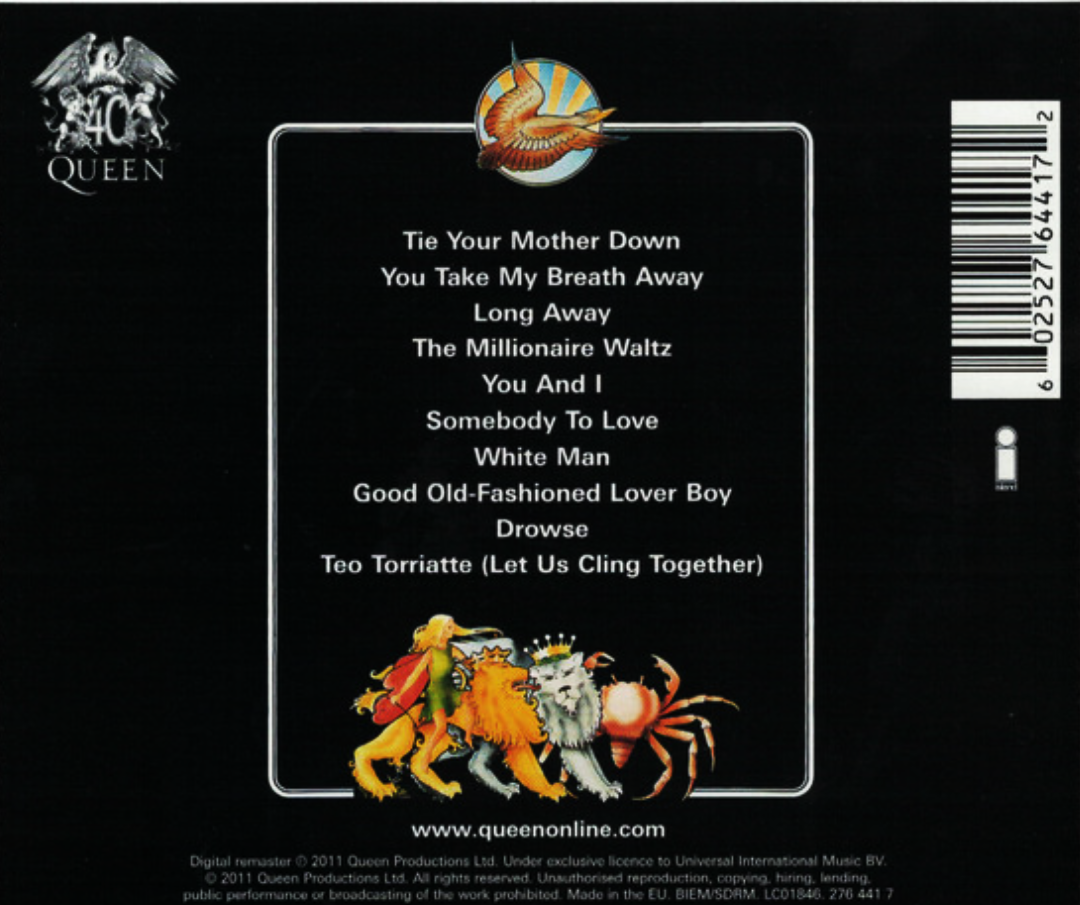 CD Queen – A Day At The Races