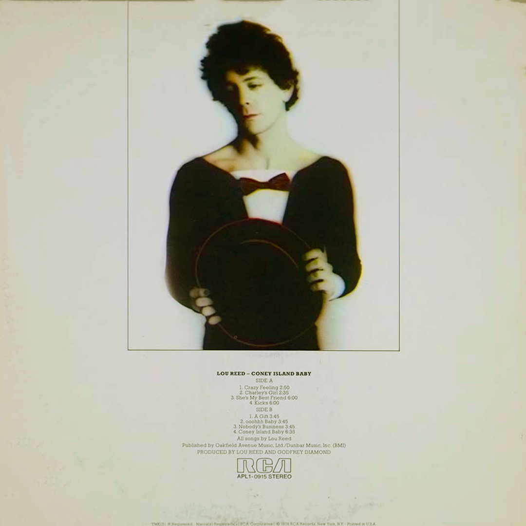 LP Lou Reed – Coney Island Baby