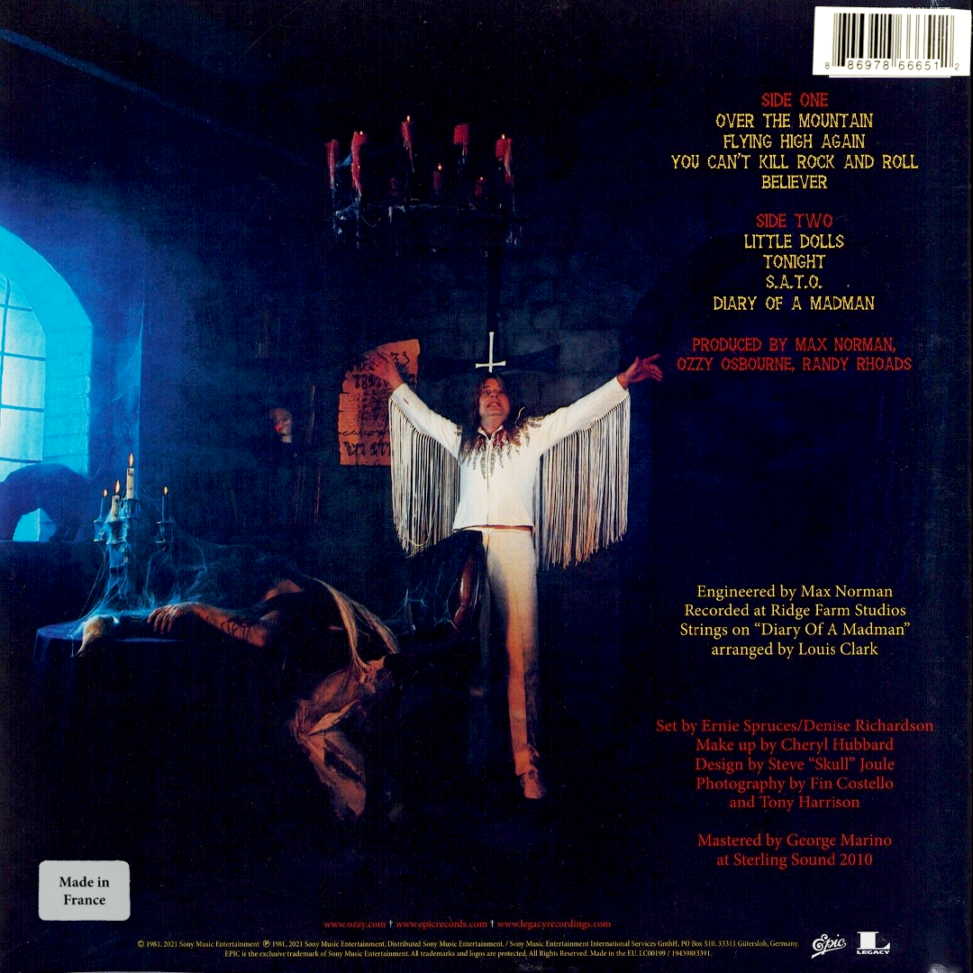 LP Ozzy Osbourne – Diary Of A Madman