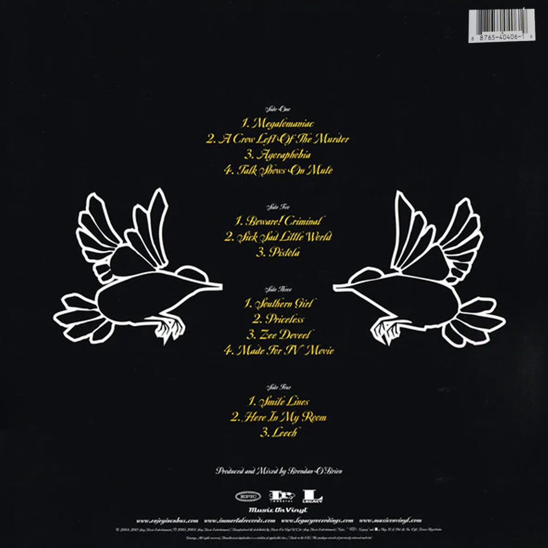 LPX2 Incubus – A Crow Left Of The Murder...