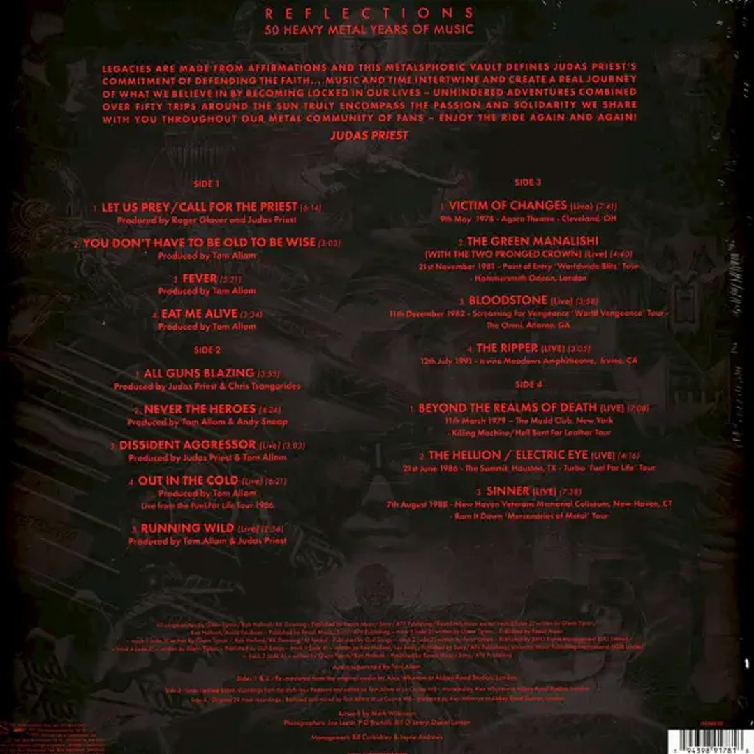 LPX2 Judas Priest – Reflections - 50 Heavy Metal Years Of Music