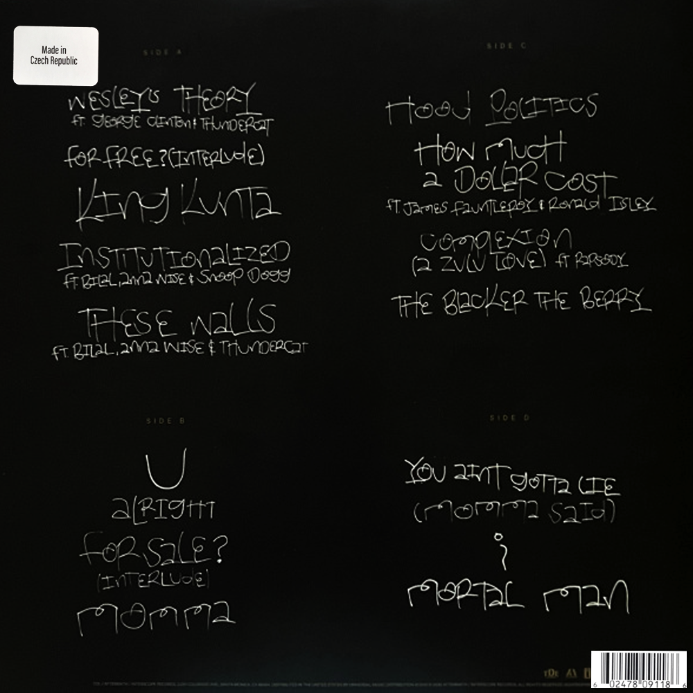 LPX2 Kendrick Lamar – To Pimp A Butterfly (10th Anniversary)