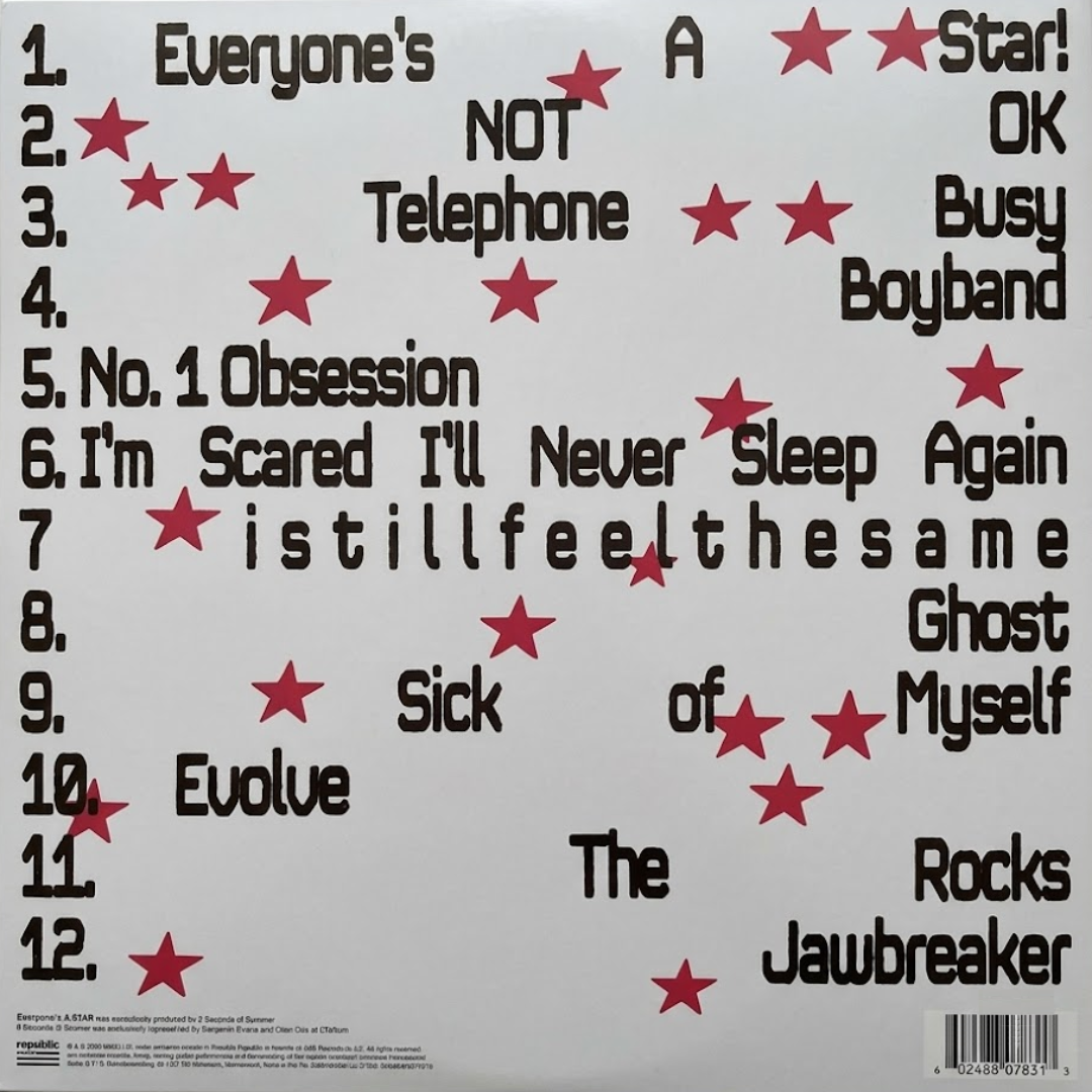 LP 5 Seconds Of Summer – Everyone's A Star!