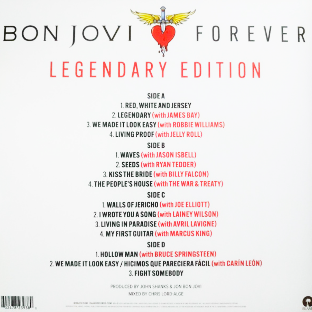 LPX2 Bon Jovi – Forever: Legendary Edition