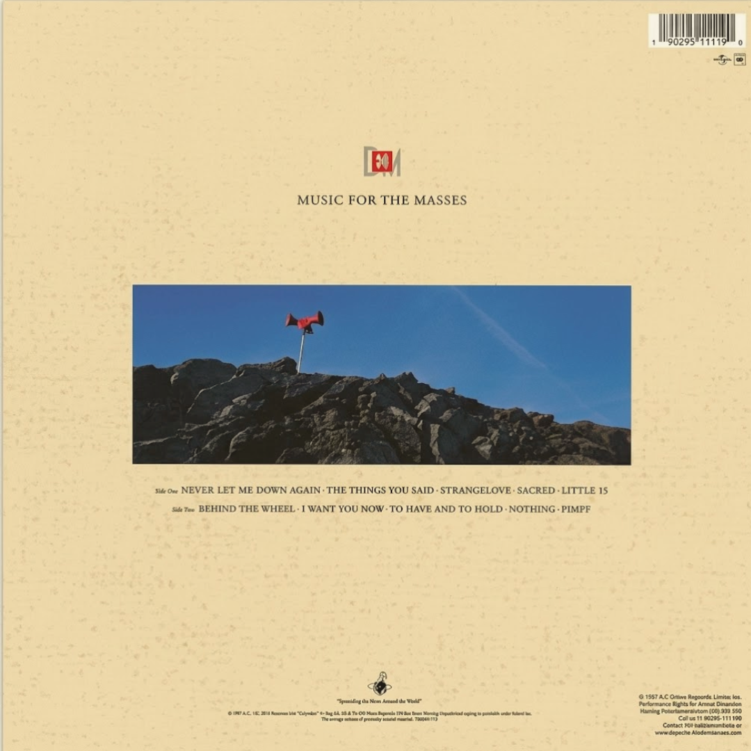 LP Depeche Mode – Music For The Masses