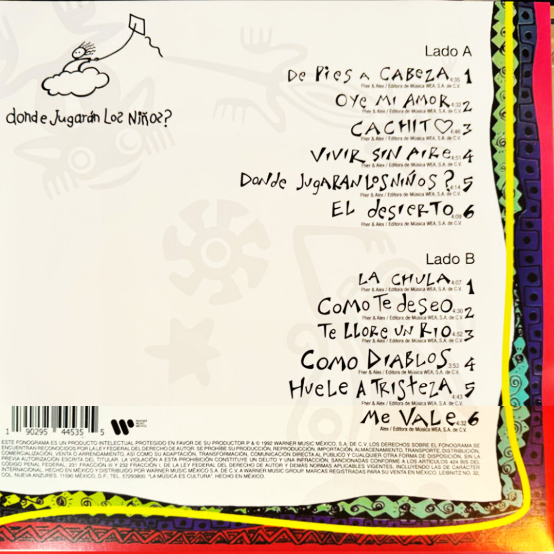 LP Maná – Donde Jugarán Los Niños?