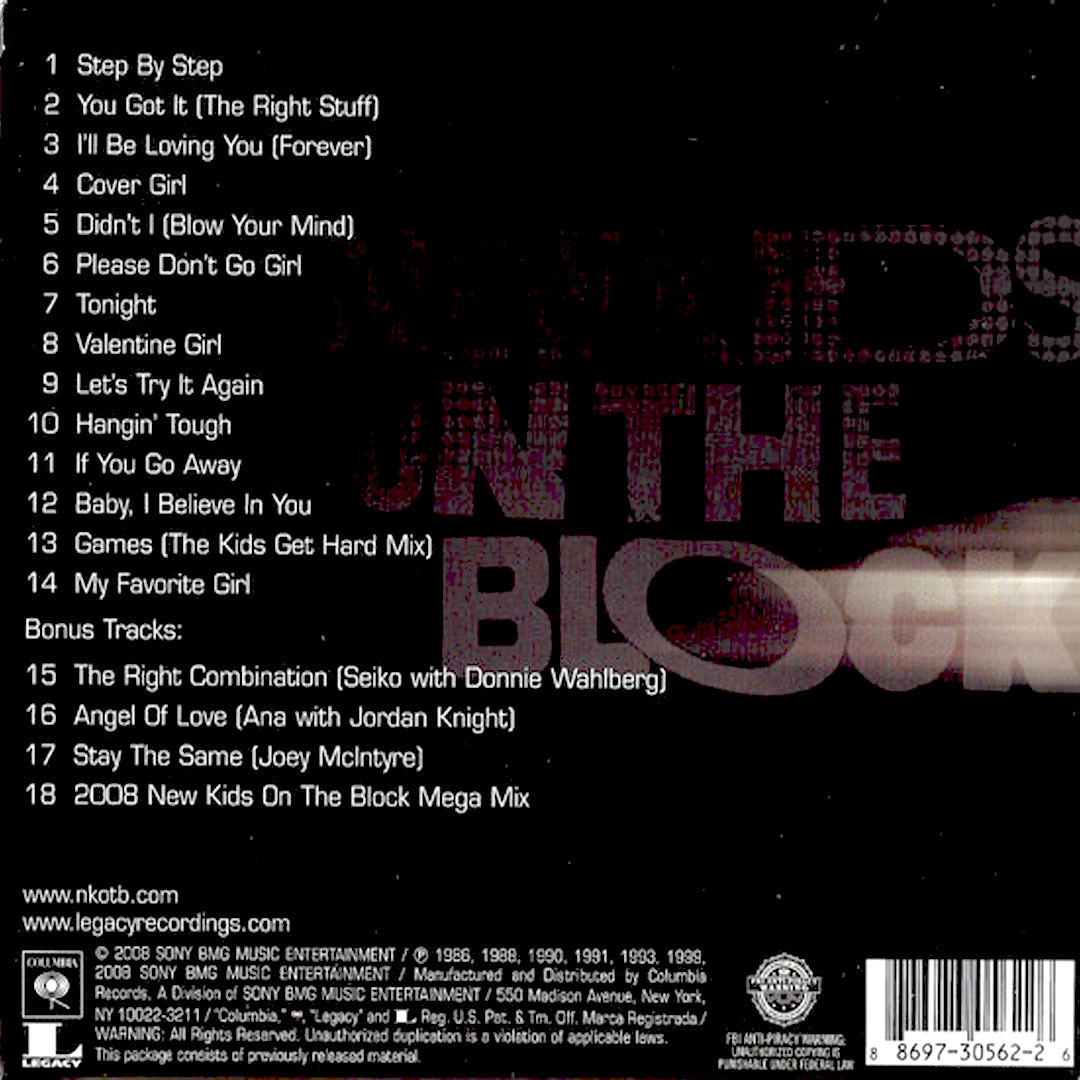 CD New Kids On The Block – Greatest Hits