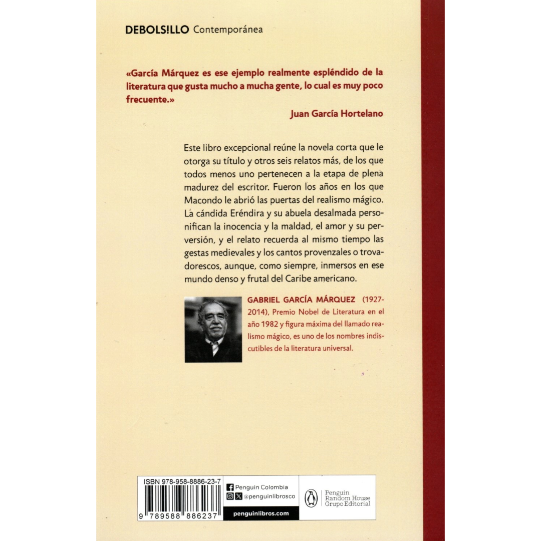 Libro Gabriel Garcia Marquez - La Increible Y Triste Historia De La Candida Erendira Y De Su Abuela Desalmada