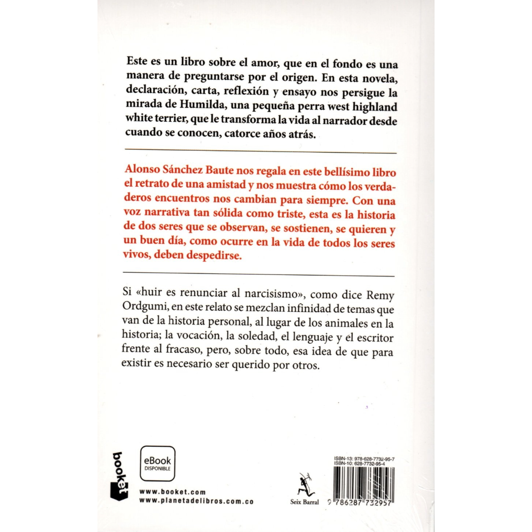 Libro Alonso Sánchez Baute - La Mirada De Humilda
