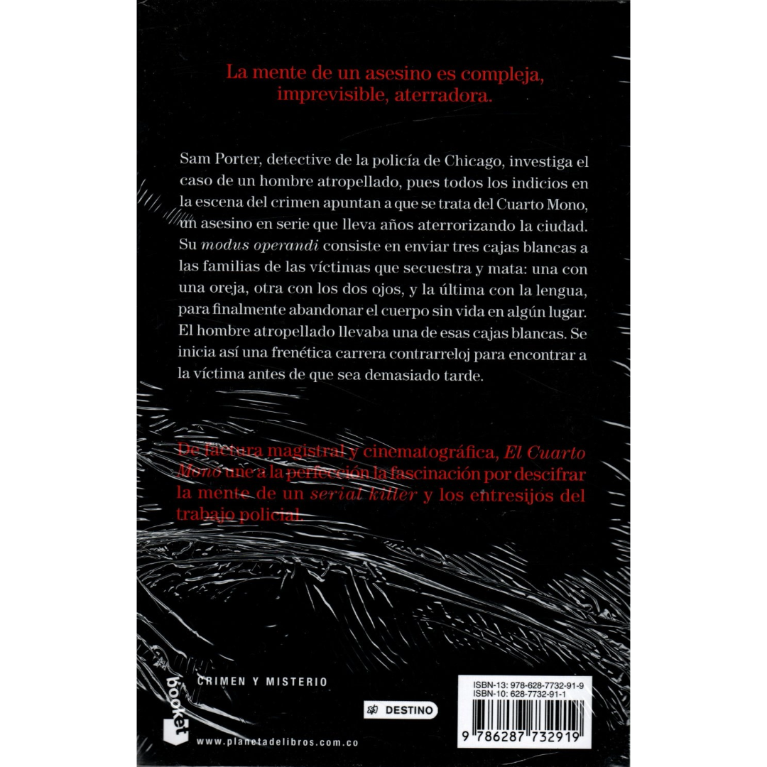 Libro J. D. Barker - El Cuarto Mono