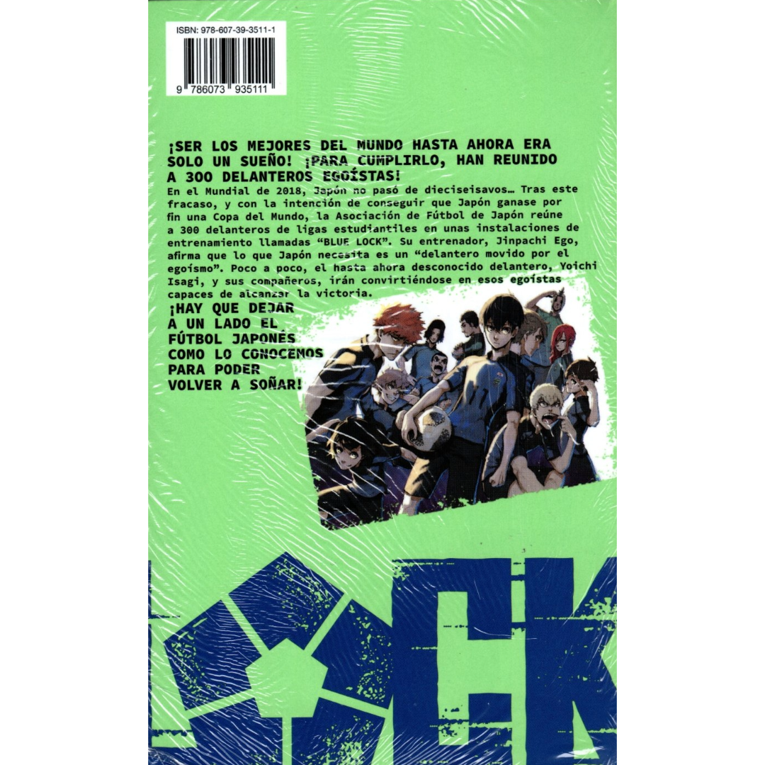 Libro Nomura, Yusuke - Blue Lock nº 01