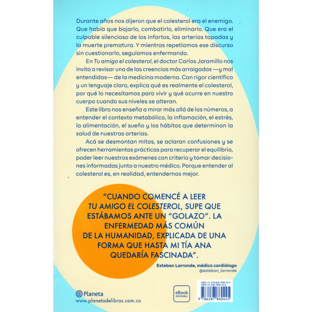 Libro Dr. Carlos Jaramillo - Tu amigo el colesterol