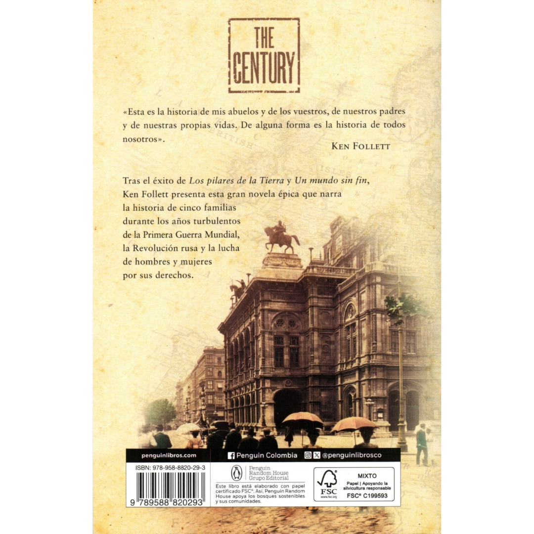 Libro Ken Follet - La Caída De Los Gigantes