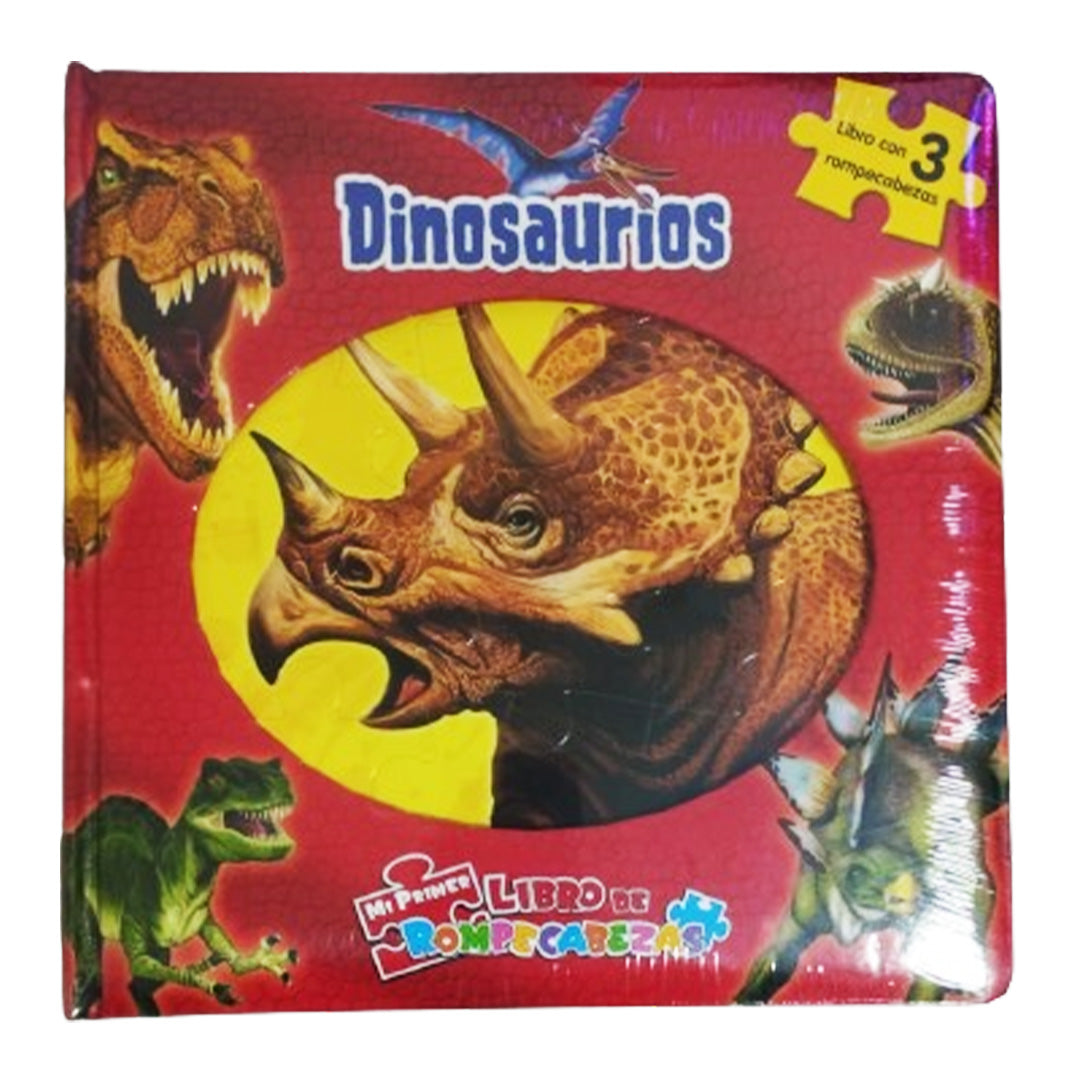 Libro Dinosaurios - Mi Primer Libro de Rompecabezas