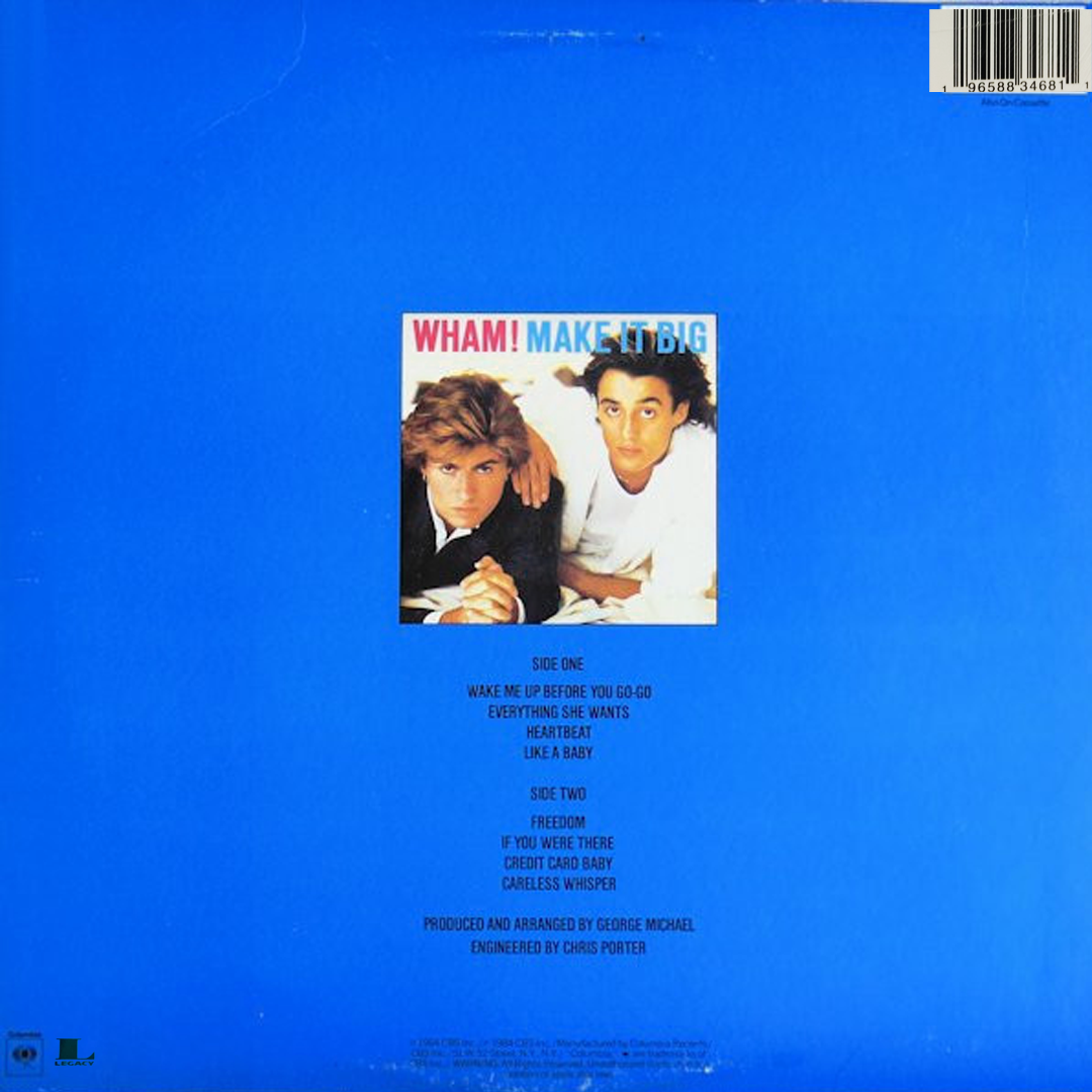 LP Wham! – Make It Big