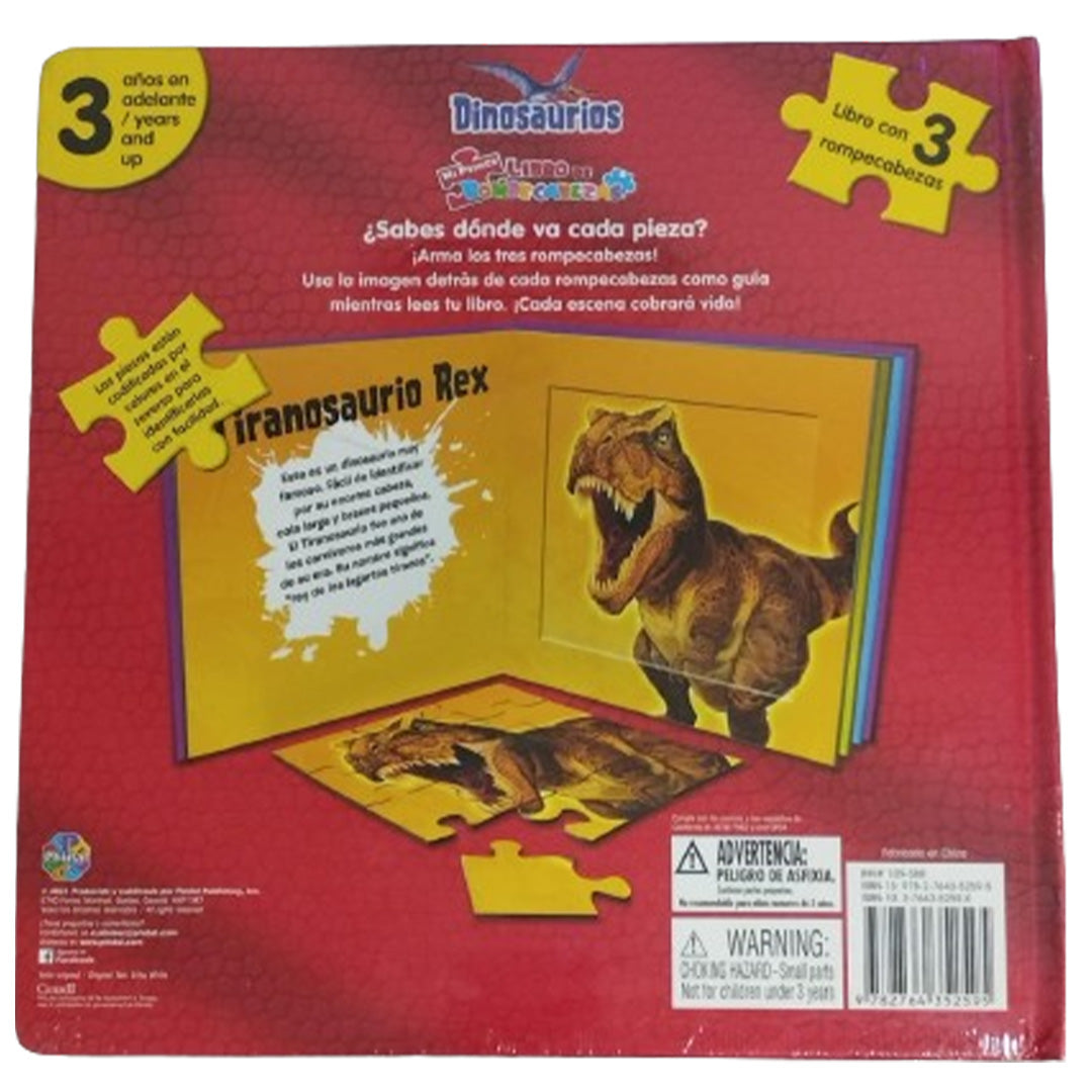 Libro Dinosaurios - Mi Primer Libro de Rompecabezas