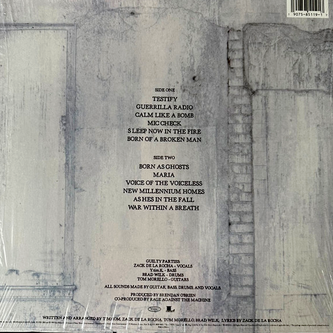 LP Rage Against The Machine - The Battle Of Angeles