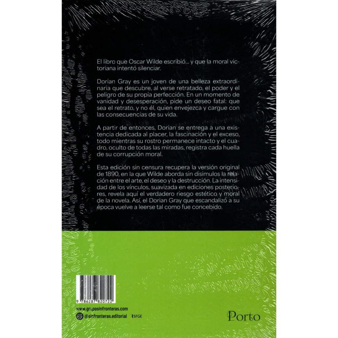 Libro Oscar Wilde - El Retrato De Dorian Grey