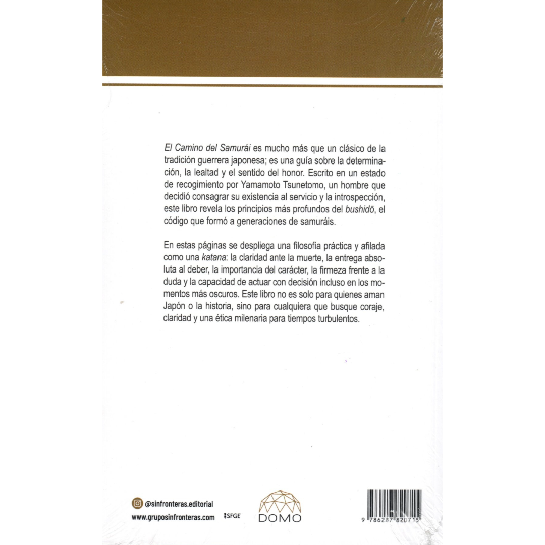 Libro Yamamoto Tsunetomo - El Camino Del Samurai