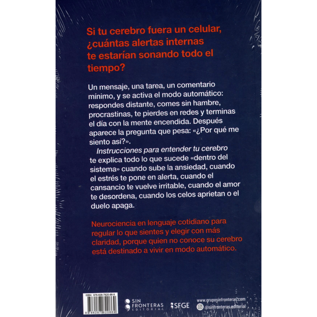 Libro Jessica Arévalo - Instrucciones Para Entender Tu Cerebro