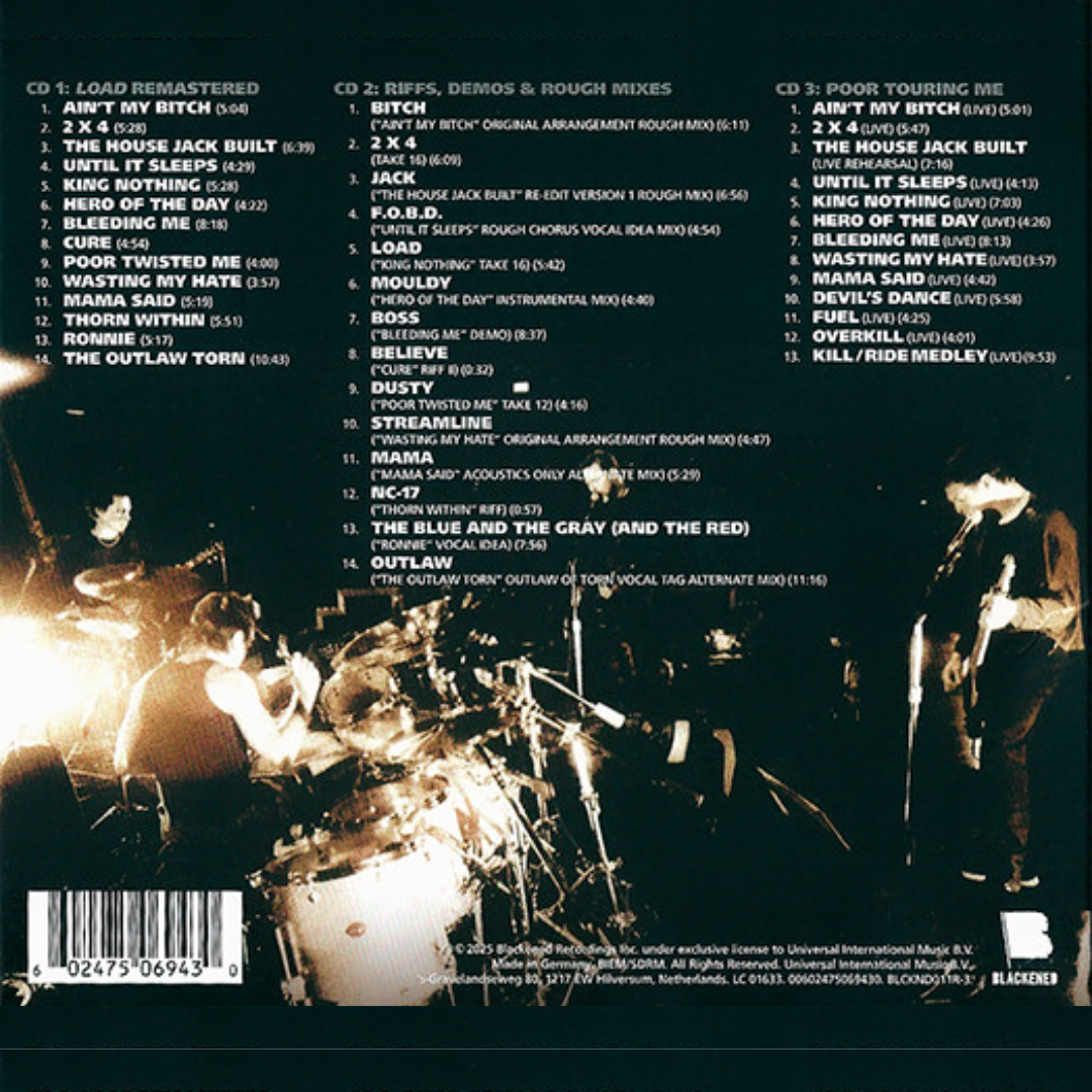 CDX3 Metallica – Load (Remasterizado)