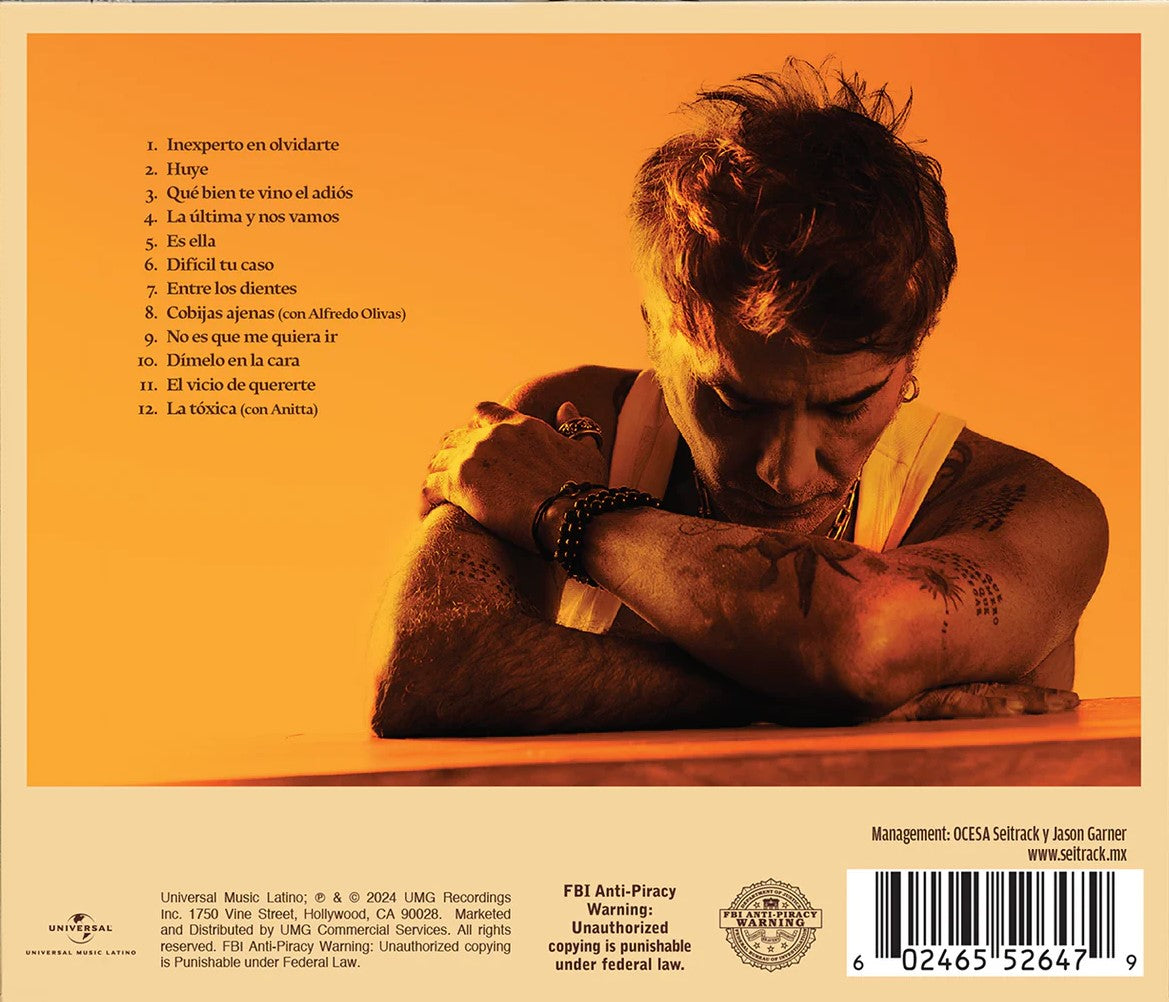 CD Alejandro Fernández - Te Llevo En La Sangre