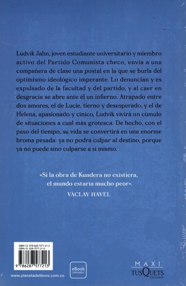 Libro Milan Kundera - La broma