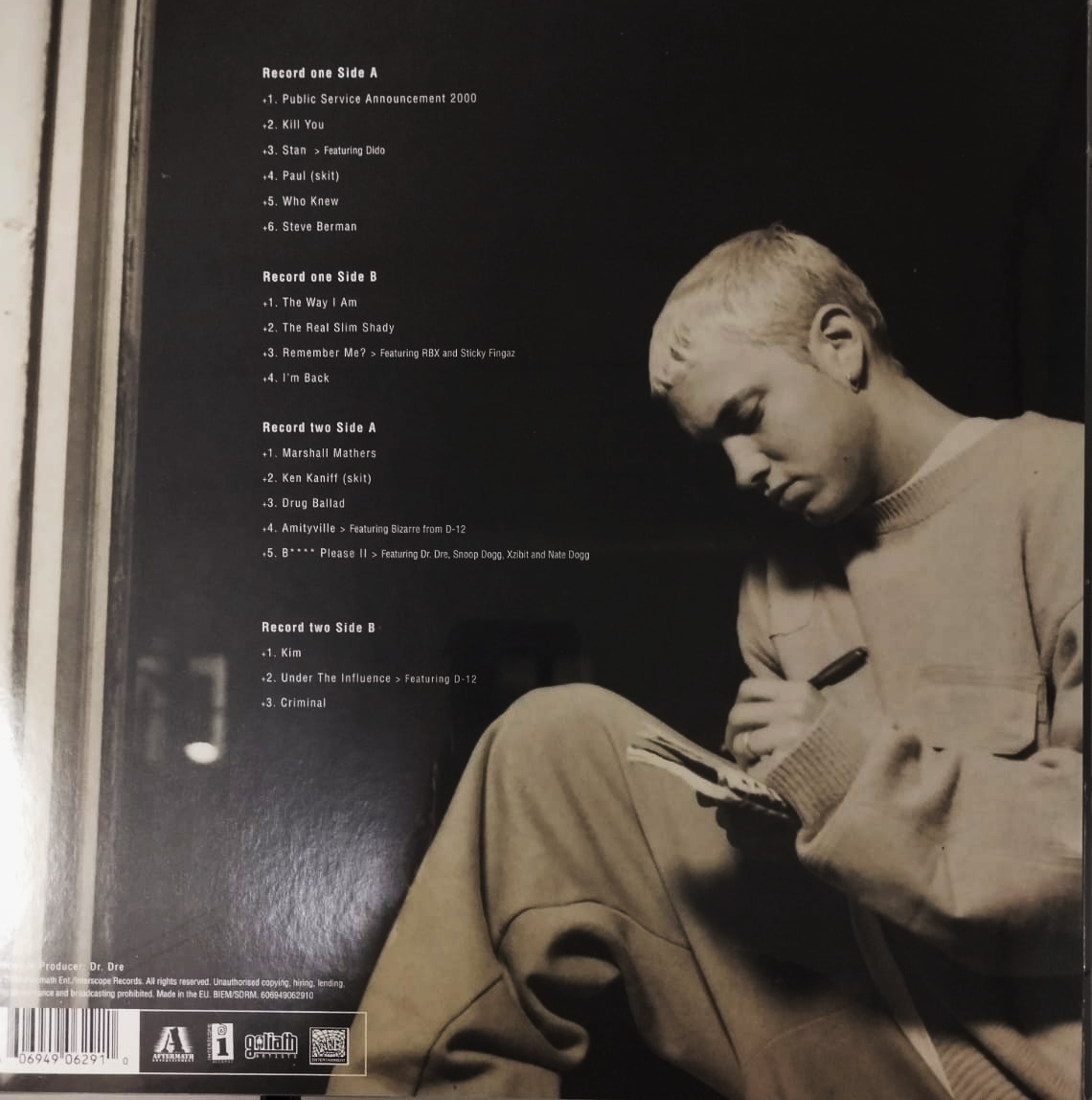 LPx2 Eminem – The Marshall Mathers