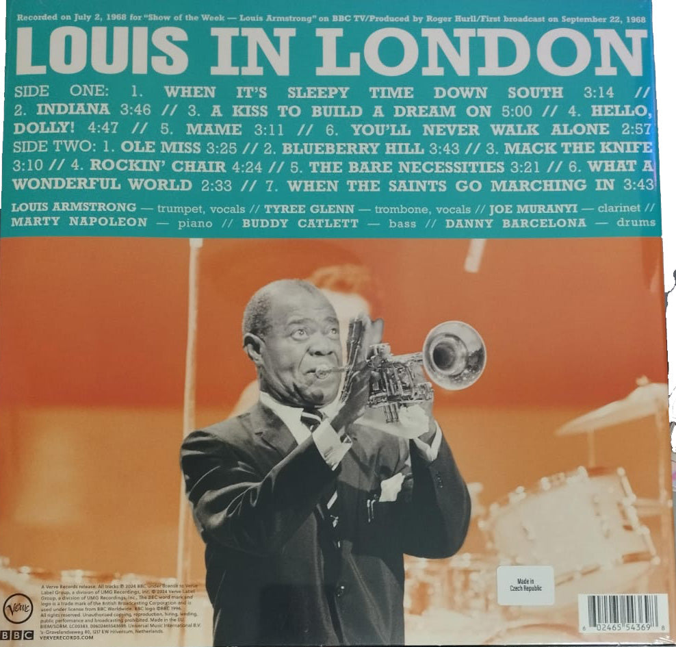 LP Louis Armstrong – Louis In London