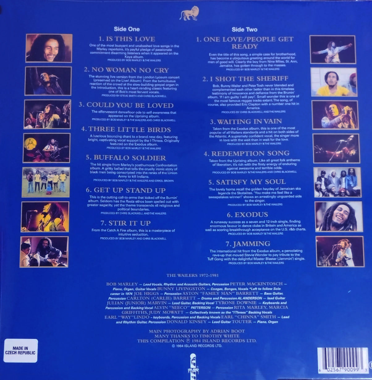 LP Bob Marley And The Wailers* – Legend (The Best Of Bob Marley And The Wailers)