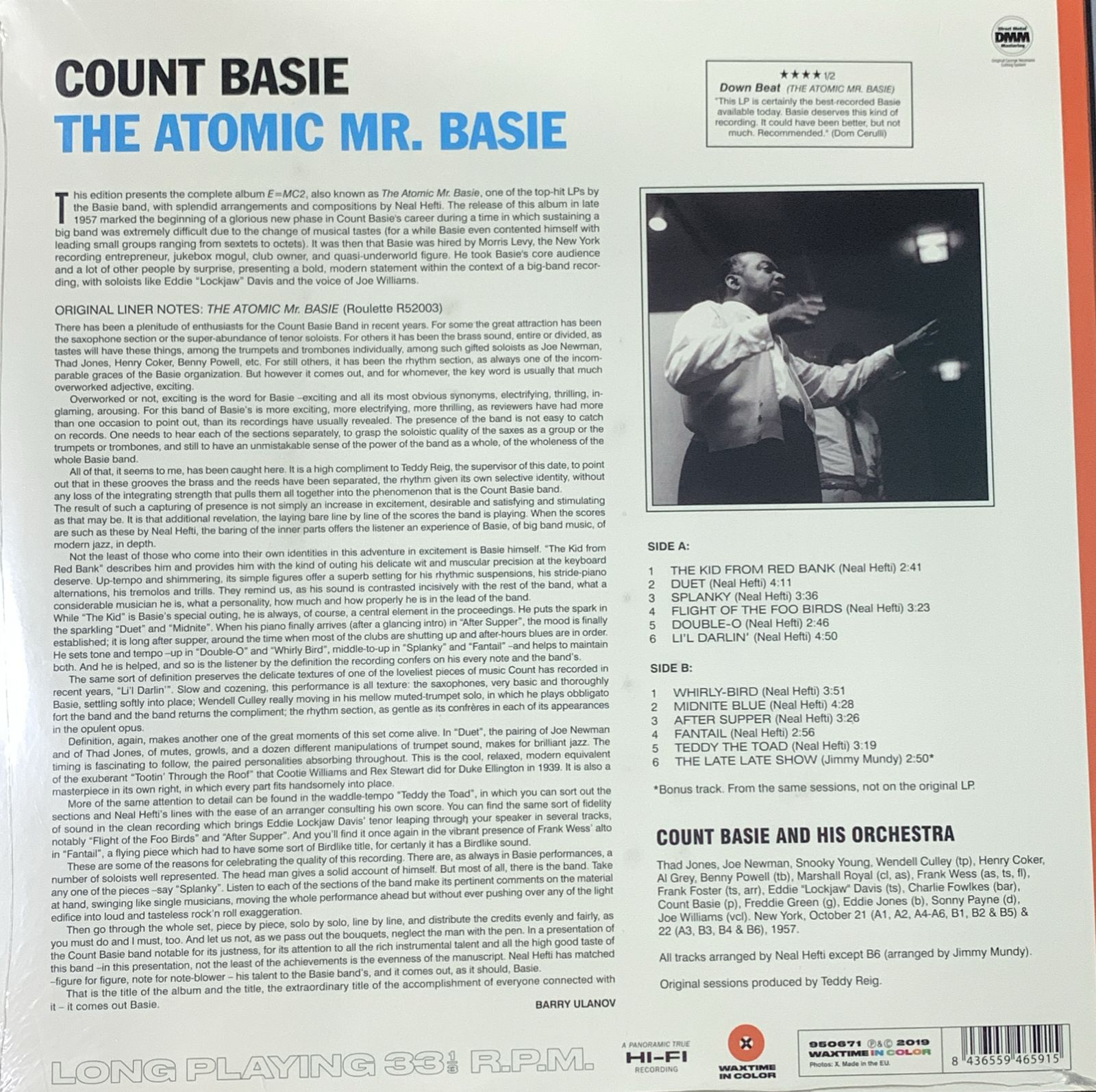 LP Count Basie - The Atomic Mr. Basie
