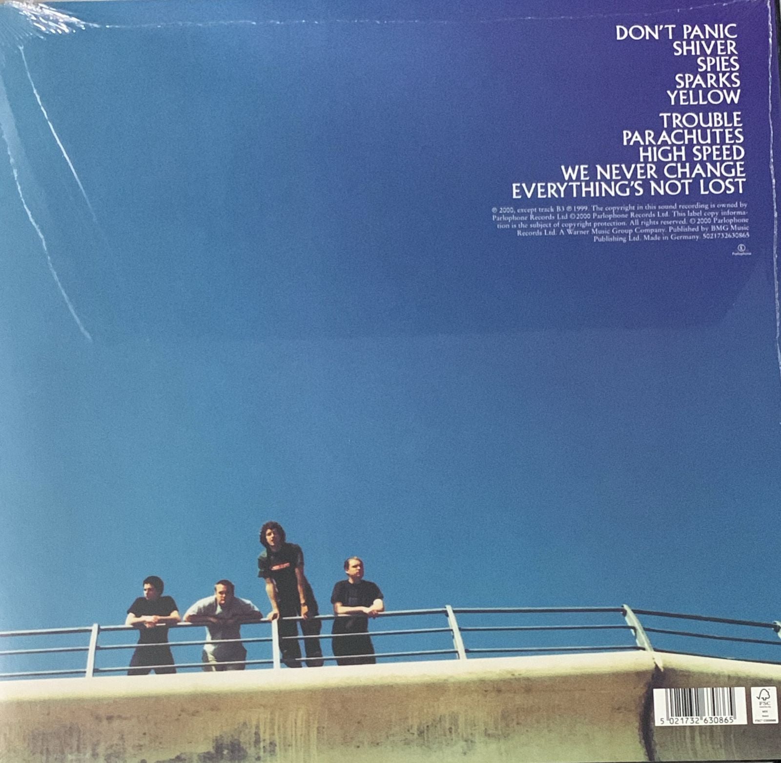 LP Coldplay - Parachutes