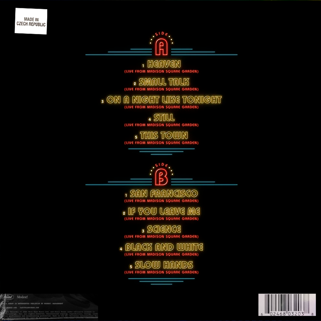 LP Niall Horan – The Show: Live From Madison Square Garden