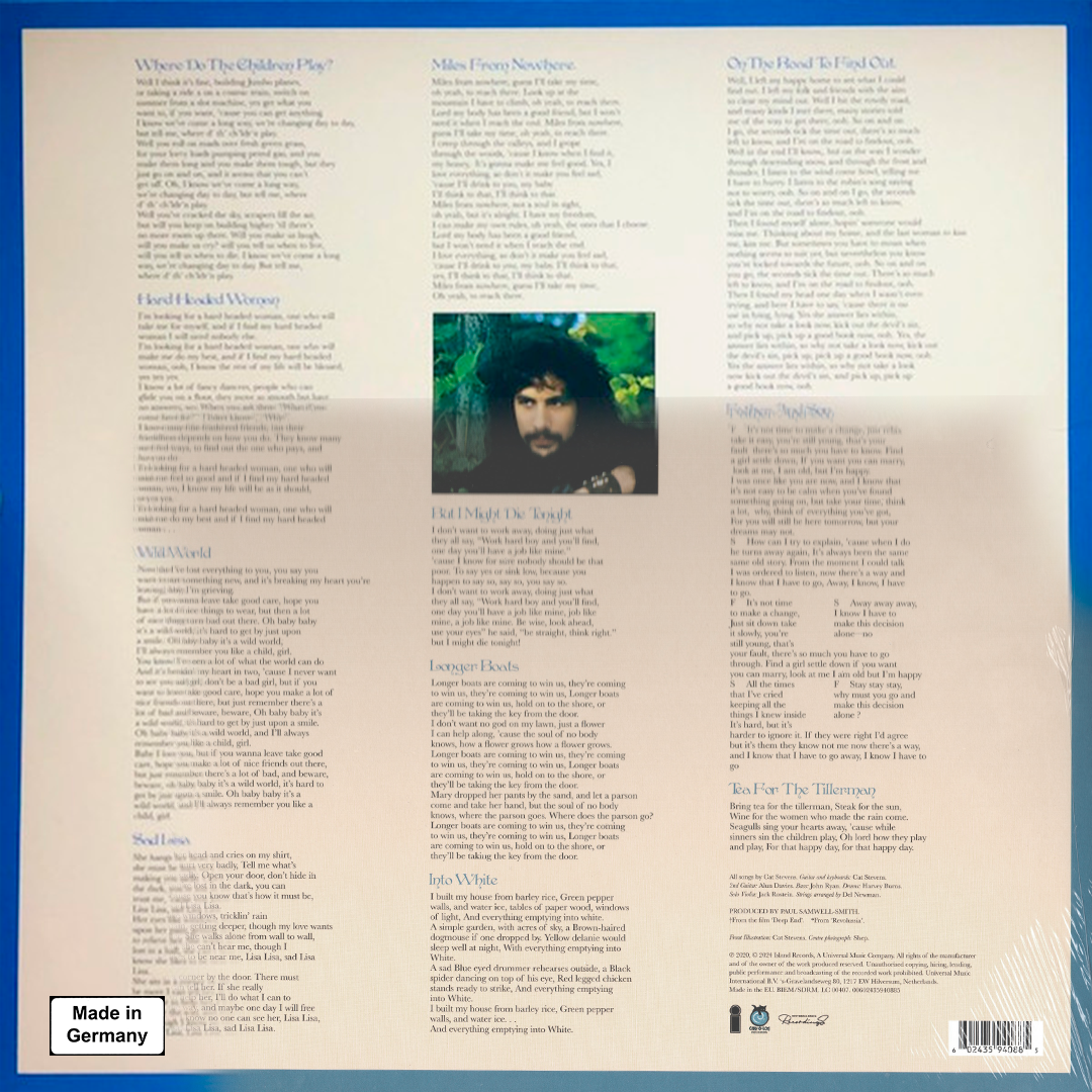 LP Cat Stevens - Tea For The Tillerman