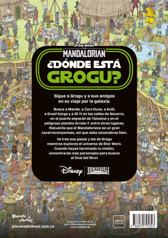 Libro ¿Dónde está Grogu? Star Wars